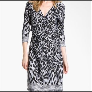 Tahari Arthur S Levine Wrap Dress